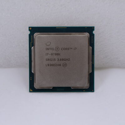 【通販センター】中古  INTEL Core i7 9700K (1151/3.60GHz/12M/C8/T8) 138481 
