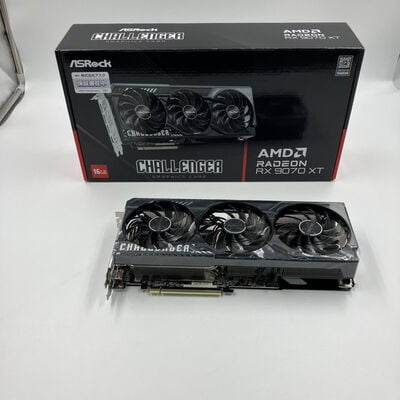 【なんば店】中古  ASRock RX9070XT CL 16G (RX9070XT Challenger 16GB) 188987 