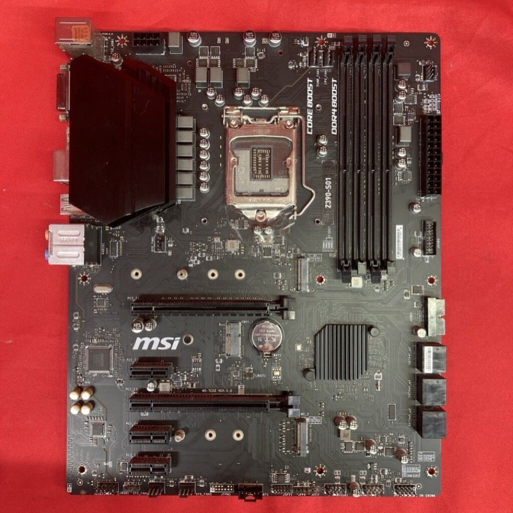 中古 msi Z390-S01 OEM (Z390 LGA1151 ATX DDR4) 3250006839 （398692