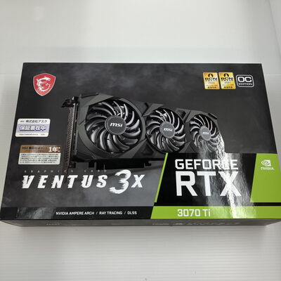 【秋葉原本店】中古  MSI GeForce RTX 3070 Ti VENTUS 3X 8G OC（RTX3070ti 8GB) 3410014246 