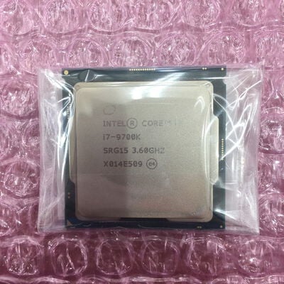 【佐賀南部バイパス店】中古  INTEL Core i7 9700K (1151/3.60GHz/12M/C8/T8) 138481 
