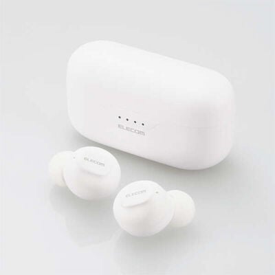 エレコム  LBT-TWS16WH (完全ワイヤレスBluetoothヘッドホン ホワイト) 