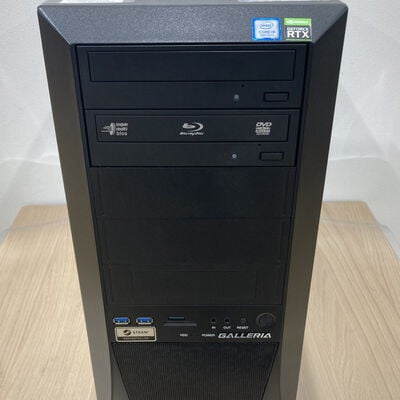 【福井日之出店】中古  GALLERIAデスクトップ(i9 9900K/32GB/SSD1TB/HDD3TB/RTX3070Ti/W10H) 5200000207 