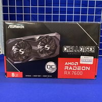 中古  ASRock RX7600 CL 8GO RX7600 Challenger 8G OC (RX7600 8G) 162749 