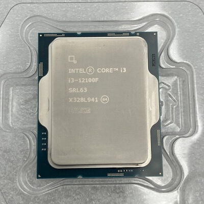 【新潟店】中古  INTEL Core i3 12100F  (1700/3.3G/12M/C4/T8) 148617 