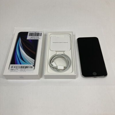 【神戸・三宮店】中古  【au】Apple iPhoneSE 4.7インチ (第2世代/2020) 64GB (ホワイト) MHGQ3J/A 新パッケージ版 146172 