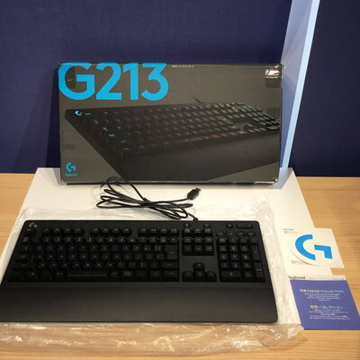【松山環状枝松店】中古  Logicool G213 RGB Gaming Keyboard G213r 3480036633 