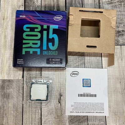 【広島店】中古  INTEL Core i5-9600KF (1151/3.70GHz/9M/C6/T6) 139477 