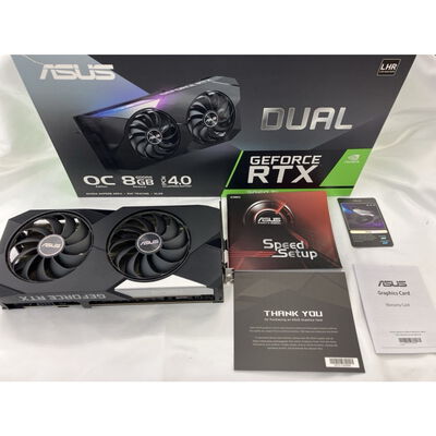 【仙台店】中古  ASUS DUAL-RTX3060TI-O8G (RTX3060Ti 8GB) 144185 