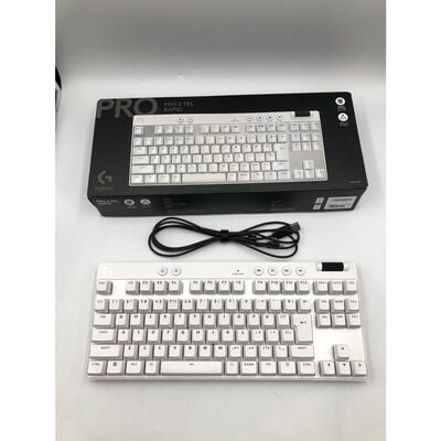 【水戸赤塚店】中古  Logicool PRO X TKL RAPID G-PKB-TKL-RTWH 4680003357 