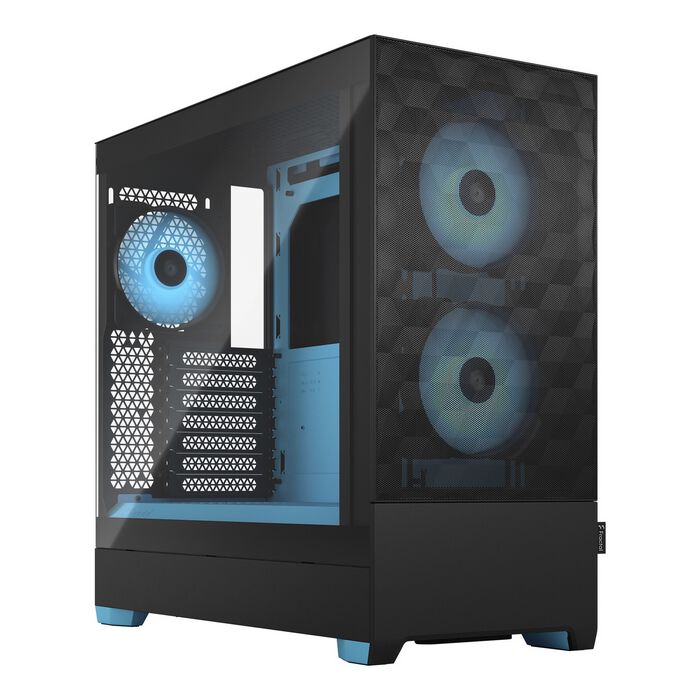 Fractal Design Pop Air RGB Cyan Core TG Clear Tint FD-C-POR1A-02 (ATX)  ドスパラ限定モデル ｜ パソコン通販のドスパラ【公式】