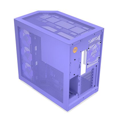 HYTE  Y50 RGB Taro Milk (E-ATX ガラスパネル パープル) 