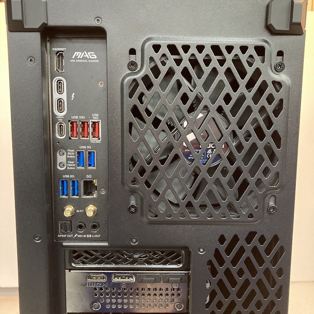 中古 自作パソコン (Core Ultra 7 265KF/32GB/SSD1TB/なし/RTX5060 8GB