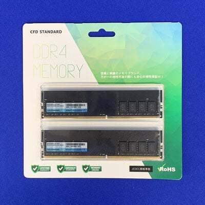 【横浜駅前店】中古  16GB 2枚組(合計32GB) PC4-25600/DDR4-3200 デスクトップ用 190913 