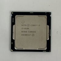 中古  INTEL Core i3 8100 (1151/3.60GHz/6M/C4/T4) 136202 