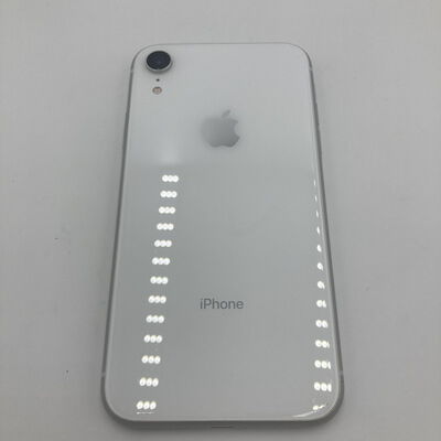【白山FM松任店】中古  【SoftBank】 Apple iPhoneXR 6.1インチ 128GB (ホワイト)  MT0J2J/A 138436 