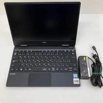 【徳島住吉店】中古  【訳あり品】NEC VersaPro VKT13H-5 PC-VKT13HZG5 (Intel Core i5 8200Y 1.30GHz/8GB/SSD256GB/なし/オンボード/12.5/1920x1080/Wi-Fi/WEBCAM/W11H MAR) 184437 