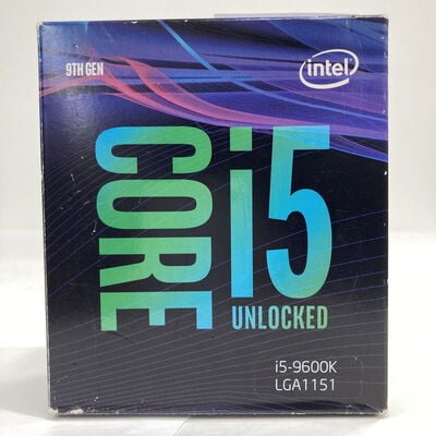 【神戸・三宮店】中古  INTEL Core i5-9600K (1151/3.70GHz/9M/C6/T6) 138480 