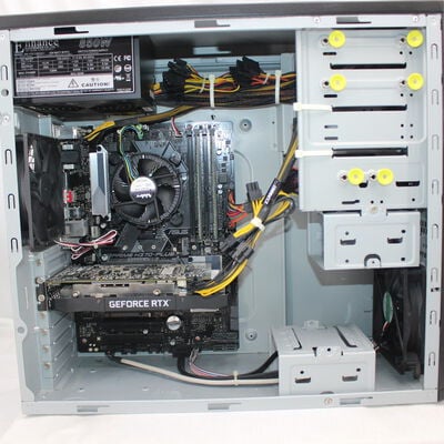 【通販センター】中古  インバースネット FRONTIER(Intel Core i7 8700/16GB DDR4 (PC4)/SSD500GB/なし/NVIDIA GeForce RTX 2070 8GB/W11H64 MAR) 195905 