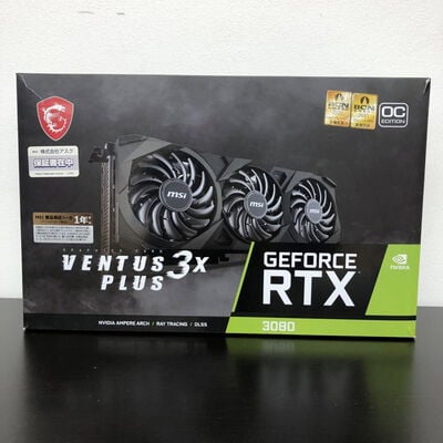 【長野稲里店】中古  MSI GeForce RTX 3080 VENTUS 3X PLUS 10G OC LHR 5110001727 