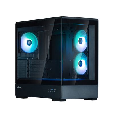 ZALMAN  P30 Black V2 (MicroATX ガラス ブラック) 