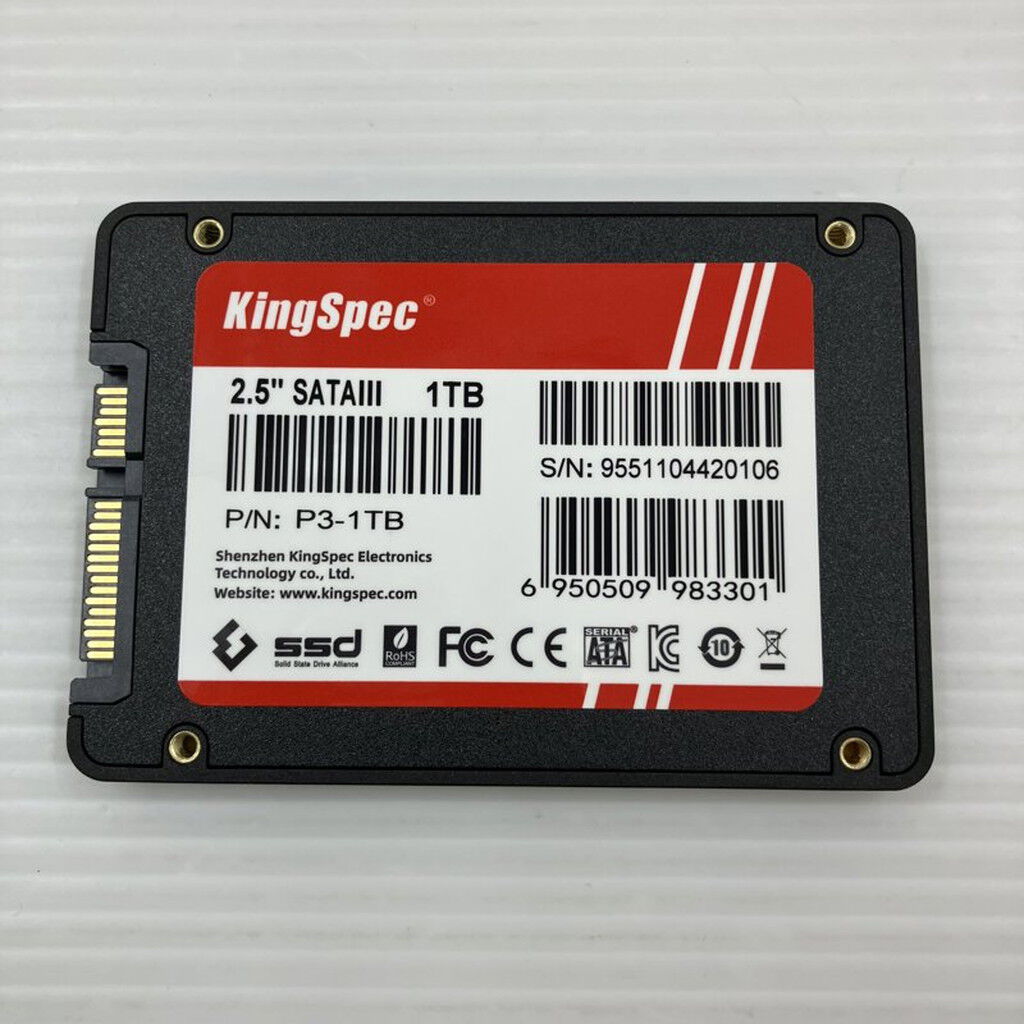 中古 各社 2.5インチ SSD 1TB SATA 124398 （371093） ｜ パソコン通販