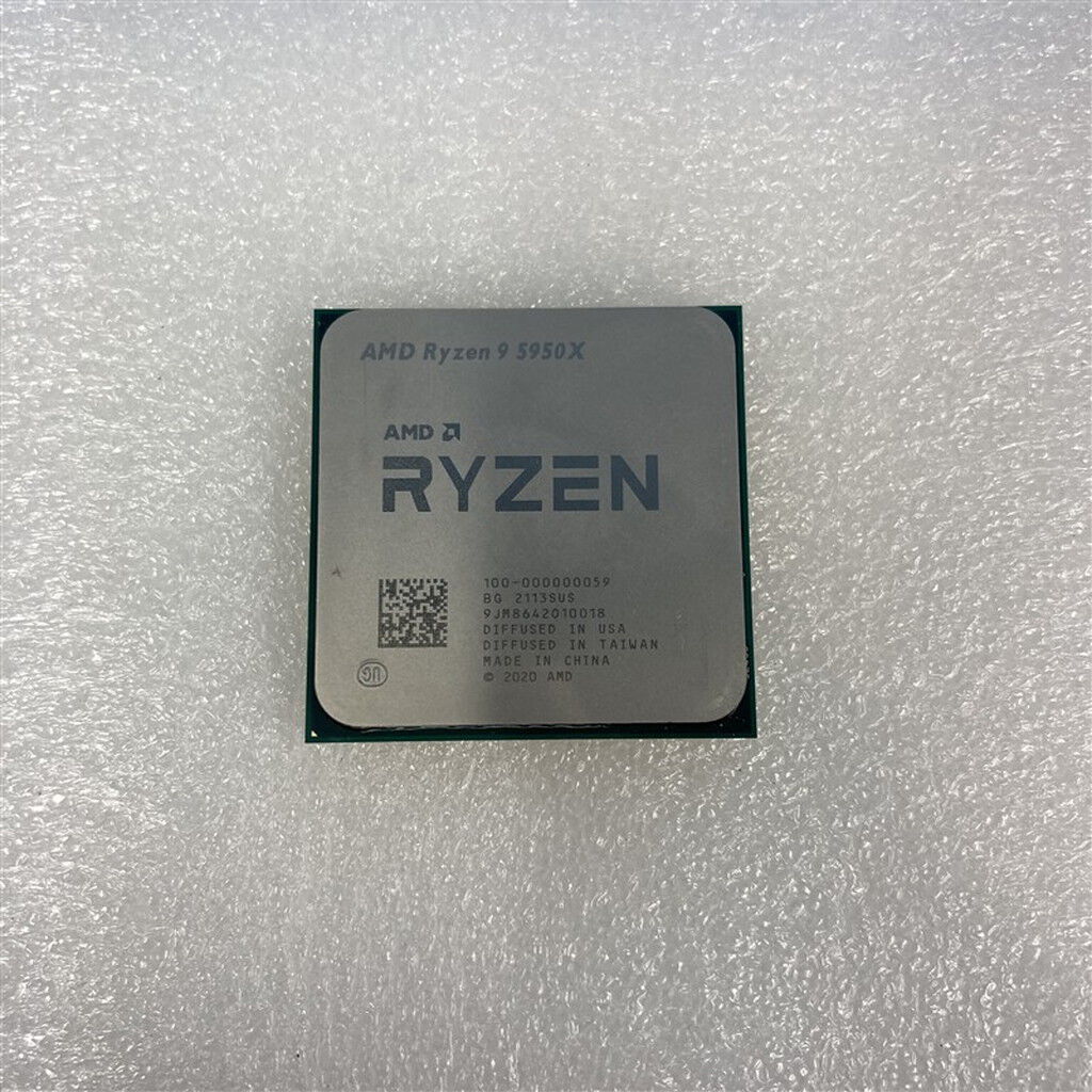 中古 AMD Ryzen 9 5950X (AM4/3.4/72M/C16/T32/105W) 143913 （395403