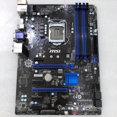【甲府飯田店】中古  MSI Z97-S01 (Z97 1150 ATX DDR3)  4720001906 