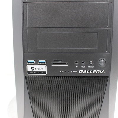 【通販センター】中古  THIRDWAVE GALLERIA KT(Intel Core i7 8700/16GB DDR4 (PC4)/SSD2TB/DVDマルチ/NVIDIA GeForce GTX 1660 Ti 6GB/W11H64 MAR) 196613 