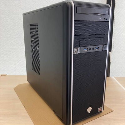 【静岡東瀬名店】中古  TSUKUMO GA7A-K193/XT(Ryzen 5 5600X/16GB/SSD1TB+HDD2TB/DVD-MULTI/RTX3060Ti 8GB/W11H) 5140000801 
