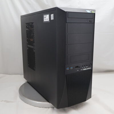 【通販センター】中古  THIRDWAVE GALLERIA KT(Intel Core i7 8700/16GB DDR4 (PC4)/SSD960GB/DVDマルチ/NVIDIA GeForce GTX 1060 6GB/W11H64 MAR) 201877【7/30値下げ!】 