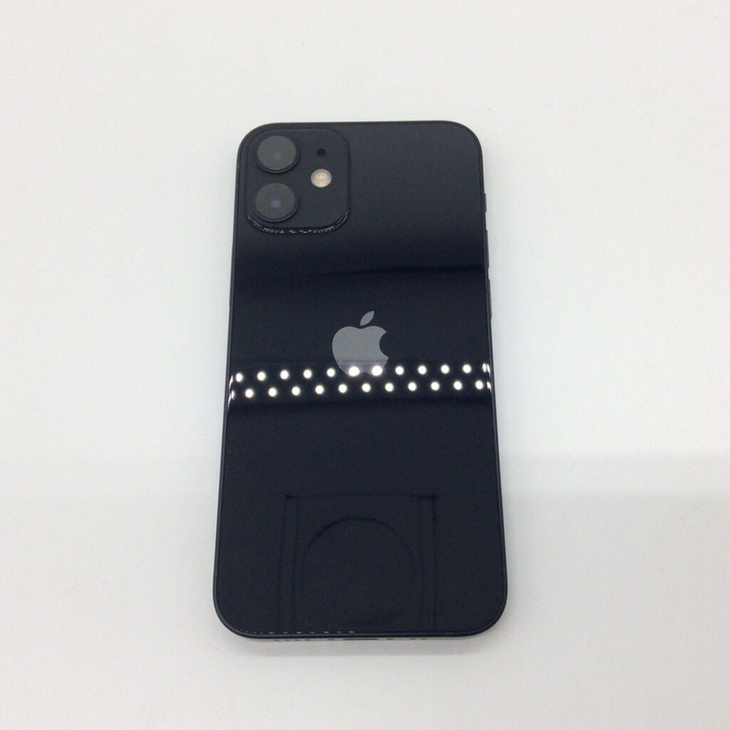 中古 Apple iPhone12 mini 5.4インチ 64GB (ブラック) 国内版SIMロック