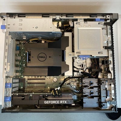 【京都店】中古  DELL Precision 5820 Tower (Xeon W-2225/32GB/SSD2TB/DVD-MULTI/RTX3080 10GB/OS無し) 3180007027【9/17値下げ!】 