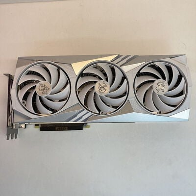 【京都店】中古  MSI GeForce RTX 4070 Ti GAMING X TRIO WHITE 12G (RTX4070Ti 12GB) 3180006347 