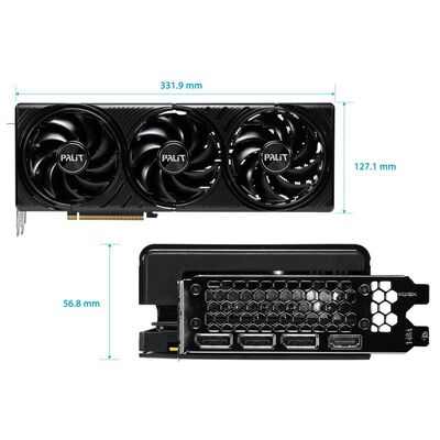 Palit  NE75080019T2-GB2035S (GeForce RTX 5080 Infinity 3 16GB) 