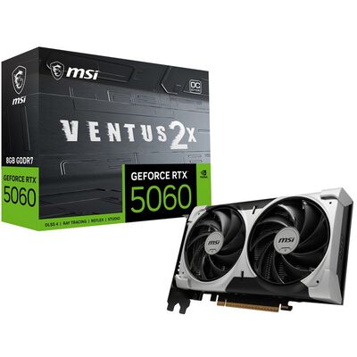 MSI  GeForce RTX 5060 8G VENTUS 2X OC V1 (GeForce RTX 5060 8GB) 