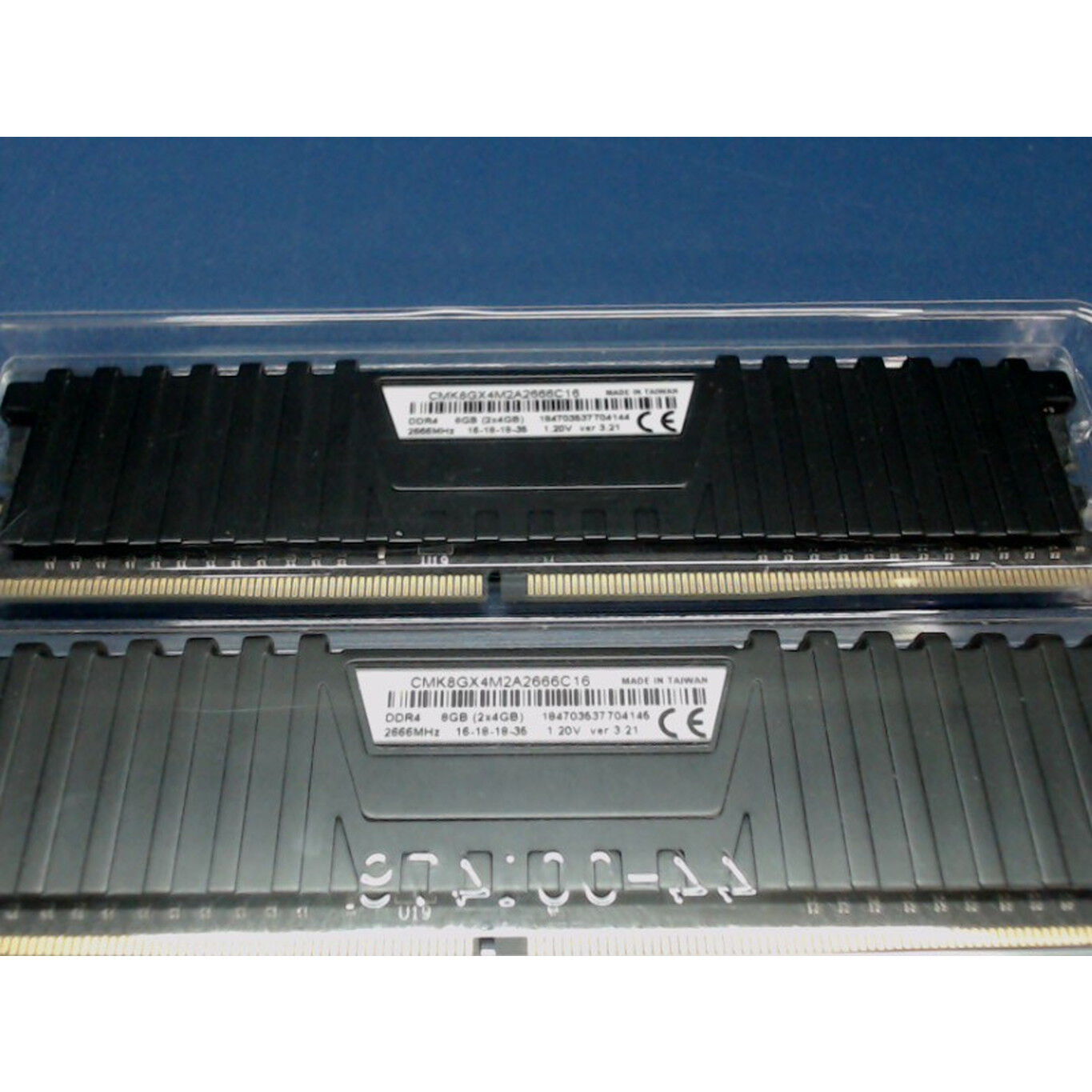 中古 8GB 2枚組(合計16GB) PC4-21300/DDR4-2666 デスクトップ用 190926