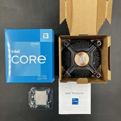 【大須店】中古  INTEL Core i3 12100  (1700/3.3G/12M/C4/T8) 148616 