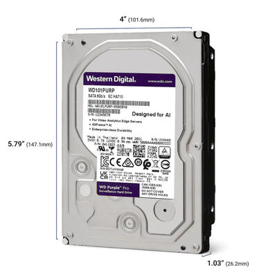 Western Digital  WD Purple Pro WD122PURP (12TB) 