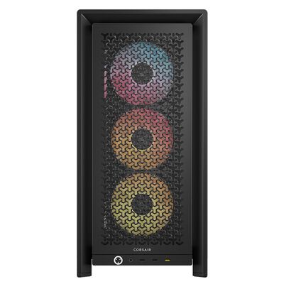 Corsair  FRAME 4000D LCD RS ARGB Premium Black CC-9011326-WW  (E-ATX ガラス ブラック) 