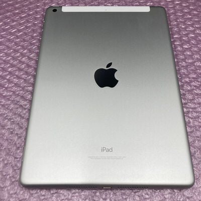 【熊本浜線店】中古  【SIMロック解除済み】【au】Apple iPad (2017) Wi-Fi + Cellular 32GB シルバー 整備済み再生品 NP1L2J/A 164188 