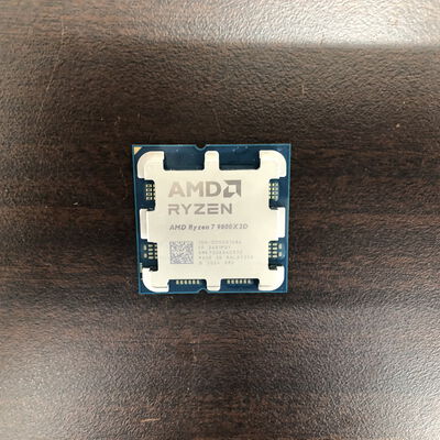 【福山ココローズ店】中古  AMD Ryzen 7 9800X3D (AM5/4.7/104M/C8/T16/120W) 1460025260 