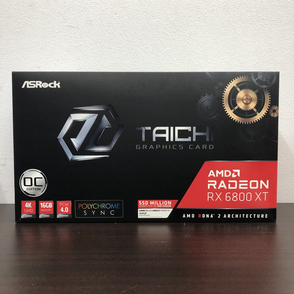 中古 AMD Radeon RX 6800 XT Taichi X 16G OC [PCIExp 16GB