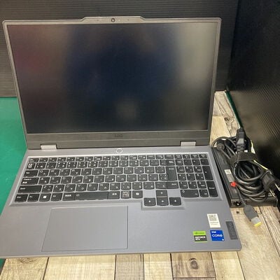 【広島店】中古  Lenovo LQQ15IRX9 (Intel Core i5-13450HX/16GB/GeForce RTX3050 4GB/SSD 480GB/BD-RE/15.6inch/LAN+WLAN/WebCAM/W11H) 3320004684 