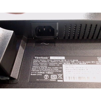 【前橋ｲﾝﾀｰｱｶﾏﾙ店】中古  Viewsonic VA2736-MH-7 (27"W 1A1H 1ms IPS) 4540002228 