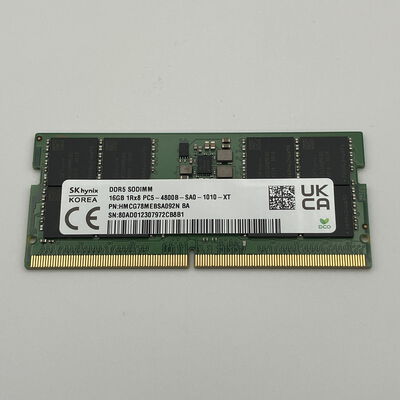 【秋葉原本店】中古  PC5-38400 16GB ノート用 158769 