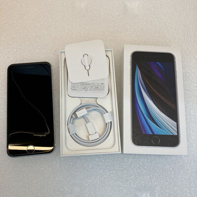 【京都店】中古  【au】Apple iPhoneSE 4.7インチ (第2世代/2020) 64GB (ホワイト) MHGQ3J/A 新パッケージ版 146172 