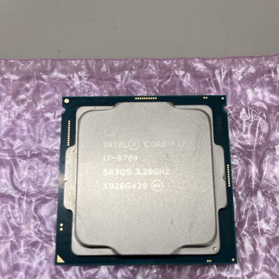 【町田店】中古  INTEL Core i7 8700 (1151/3.20GHz/12M/C6/T12) 136198 