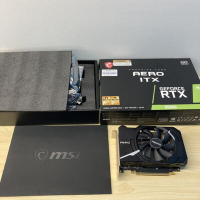 【博多店】中古  MSI　GeForceRTX3060 AEROITX12 OC 3310005616 