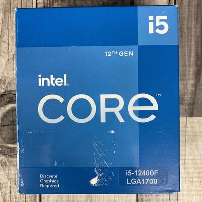【広島店】中古  INTEL Core i5 12400F  (1700/2.5G/18M/C6/T12) 148615 